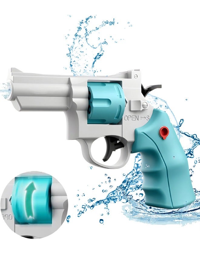 تابيت مسدسات مائية بتصميم دوار، مناسبة للكبار والصغار، قوة عالية وسعة كبيرة، مدى يصل إلى 10 أمتار، مثالية لألعاب الصيف، الشاطئ، والحفلات الخارجية - Image 1